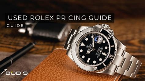 used rolex price|used rolex price guide.